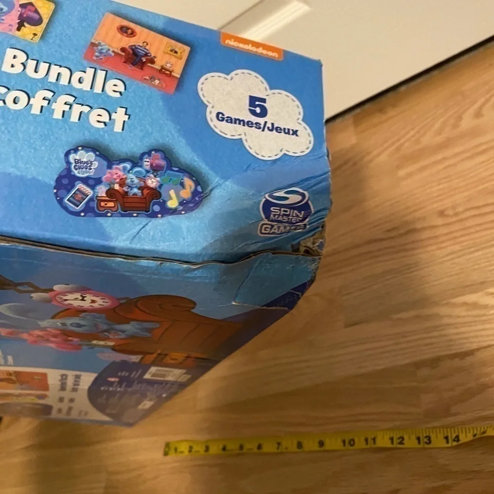 Blues Clues Mega Bundle 5 Games in One NIB Toys Puzzle Foam Dog Nickelodeon